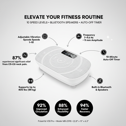 PulseVib V30 Pro Whole Body Vibration Plate