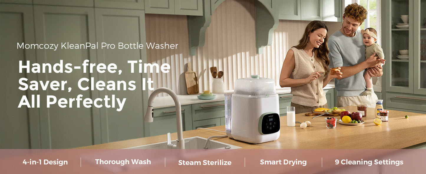 Momcozy KleanPal Pro Baby Bottle Washer and Sterilizer