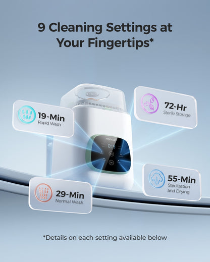 Momcozy KleanPal Pro Baby Bottle Washer and Sterilizer