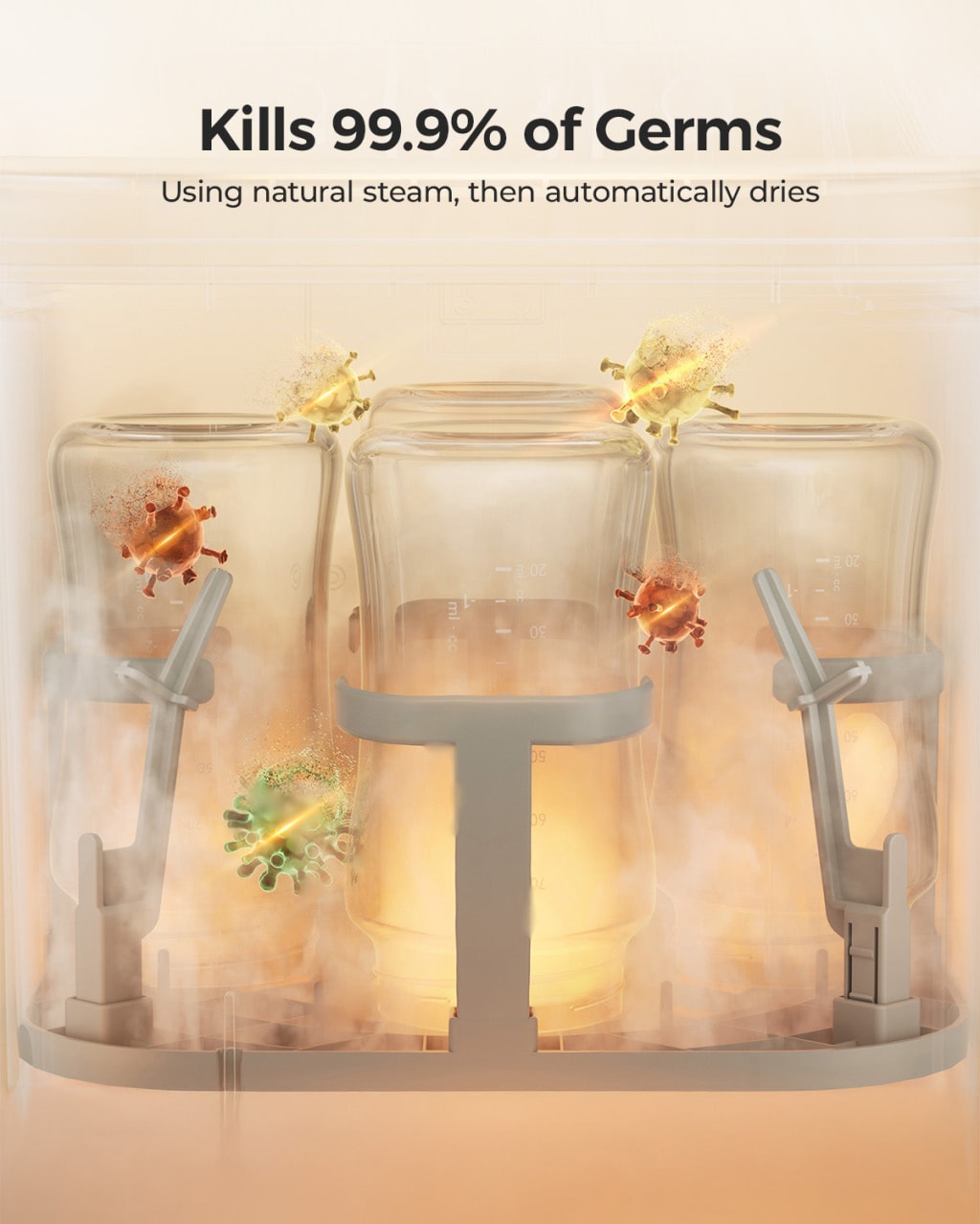 Momcozy KleanPal Pro Baby Bottle Washer and Sterilizer