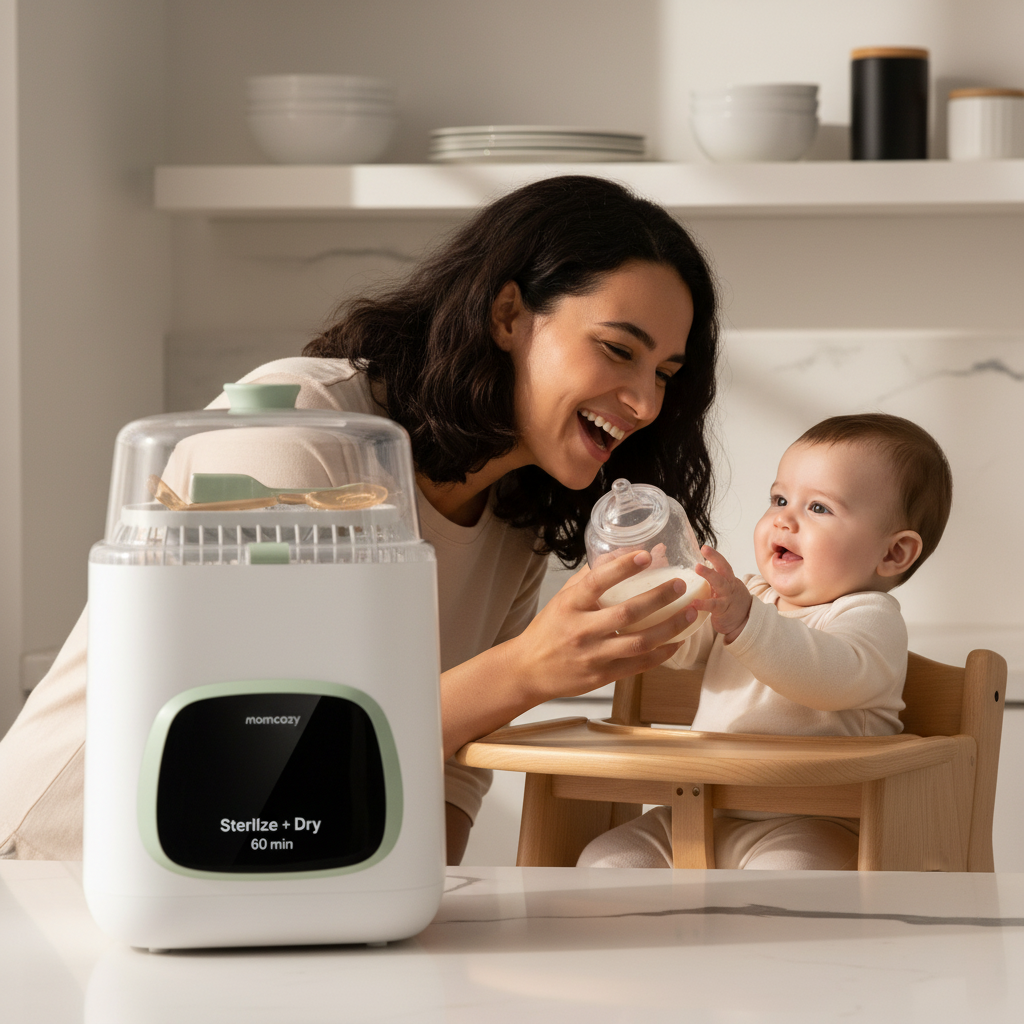 Momcozy KleanPal Pro Baby Bottle Washer and Sterilizer
